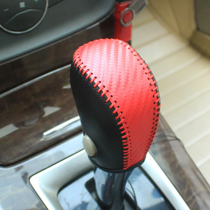 Car Shift For Nissan Sentra Tiida Livina Handle Protective Covers Durable Shift Knob Cover Car Accessories