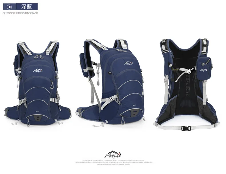 Bergsteiger-Wanderrucksack 20 Liter Herren und Damen Outdoor-Sport Laufrucksack Wasserdichter Camping-Trekking-Rucksack – Detail 14
