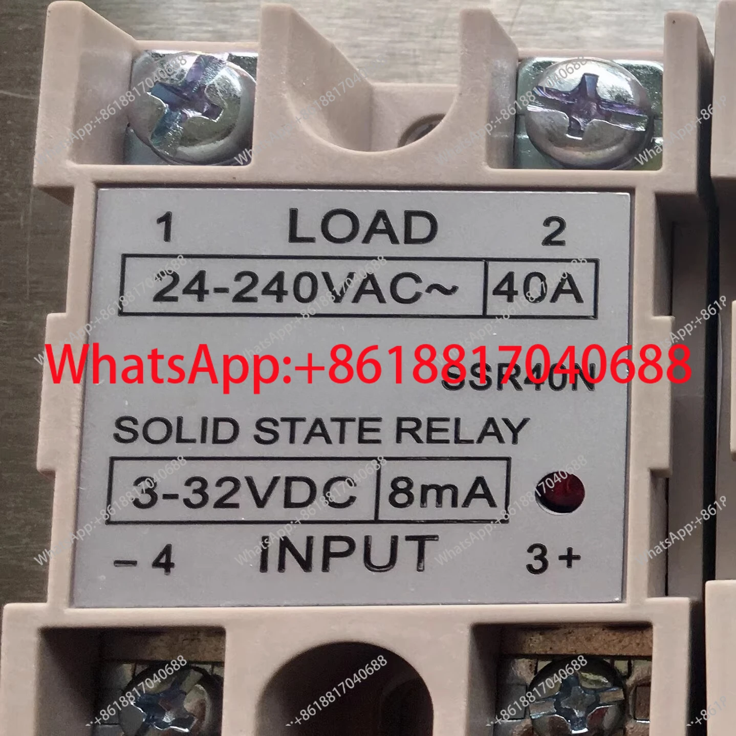 Solid State Relay SSR15N/20N/25N/40N/40H/60NH/80NH/SSR20GW
