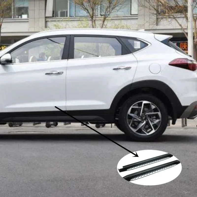 

Apollo LSB Auto Parts Side Step Car Aluminium Running Board Side Bar Auto Accessories For Tucson