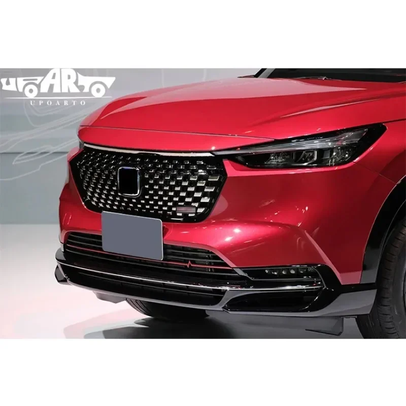 High Quality Material Auto Parts RS Style Bumper Cover Guards Front Middle Grill Central Grille For Honda HR-V HRV 2021 2022 SUV