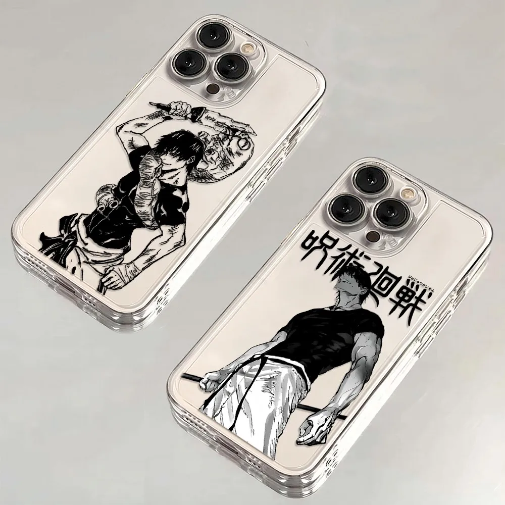 Anime Tojis Fushiguros Phone Case For Samsung A57 A07 A36 A26 A56 A16  A55 A35 A25 A15 A54 A34 A24 A14 A13 A53 Clear Back Cover