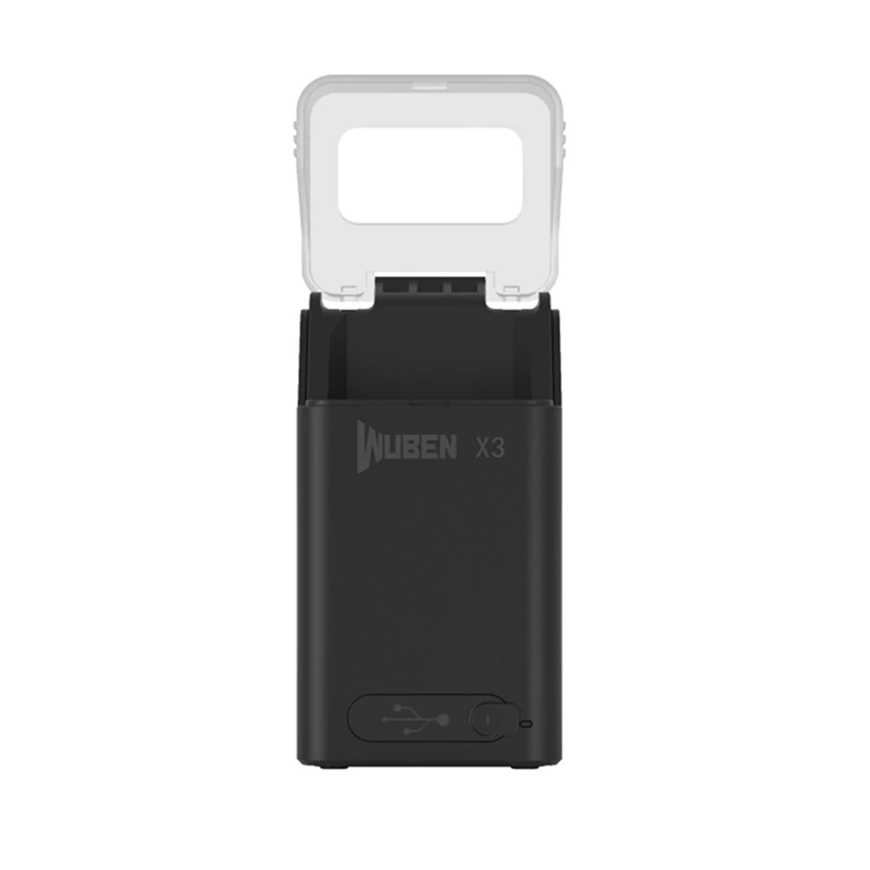 WUBEN X3 Charging Case Box For X3 Flashlight White and Black