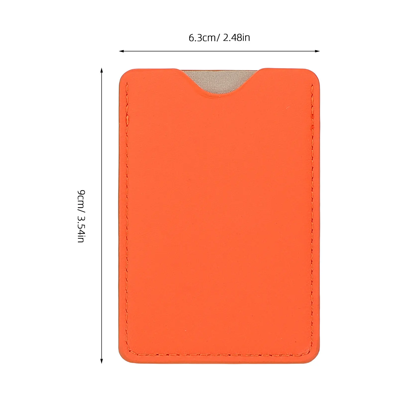 7Pcs PU Anti-Theft Card Protector Sleeves Slim Bank Credit Card Holder for Secure Payment Badge Holder