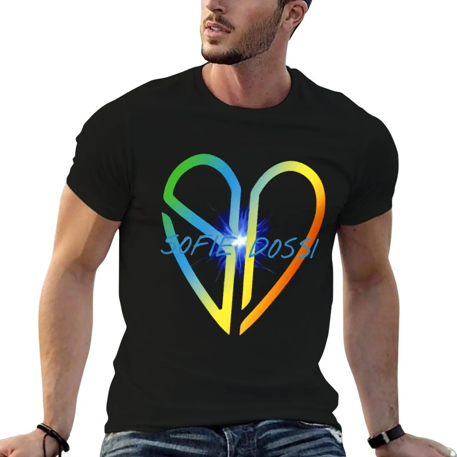 Sofie Dossi Blusa de manga curta com gráficos engraçados, camiseta feminina, camisetas para homens, camiseta gráfica engraçada masculina, camiseta de 
