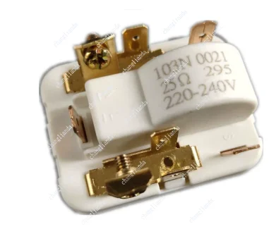 5Pcs 103N 0021 103N0021 Refrigerator Fridge Freezer Compressor  Starter Relay 25Ohm 220-240V