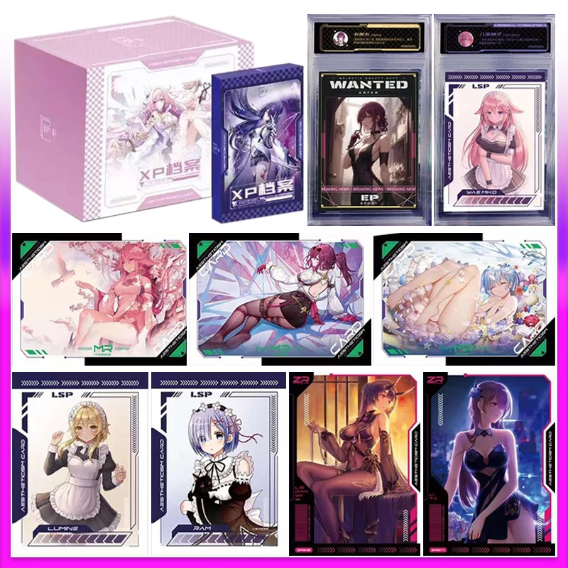 

New Goddess Story Collection Card Girls Party Swimsuit Uniform Rare Cards Sexy ACG Booster Box Doujin Toys And Hobby Gift