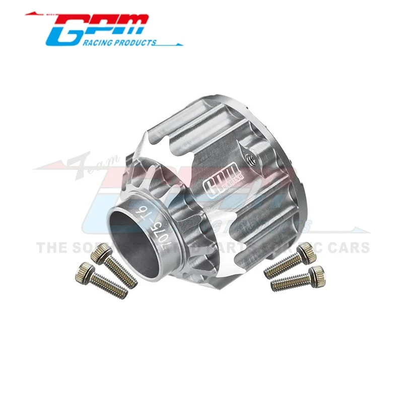 GPM TXM8011N ALUMINUM 7075-T6 FRONT OR REAR DIFFERENTIAL CASE FOR TRAXXAS 1/5 X-MAXX 6S/8S / 1/6 XRT 8S / 1/6 PRO SCAL