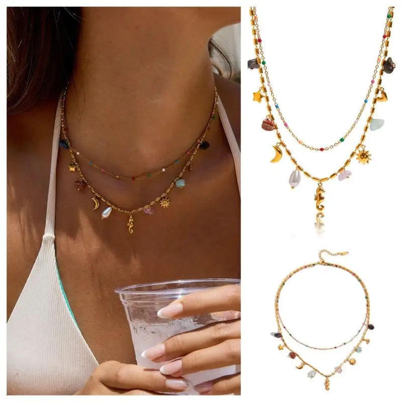 Zora 18K Gold Plate… - image