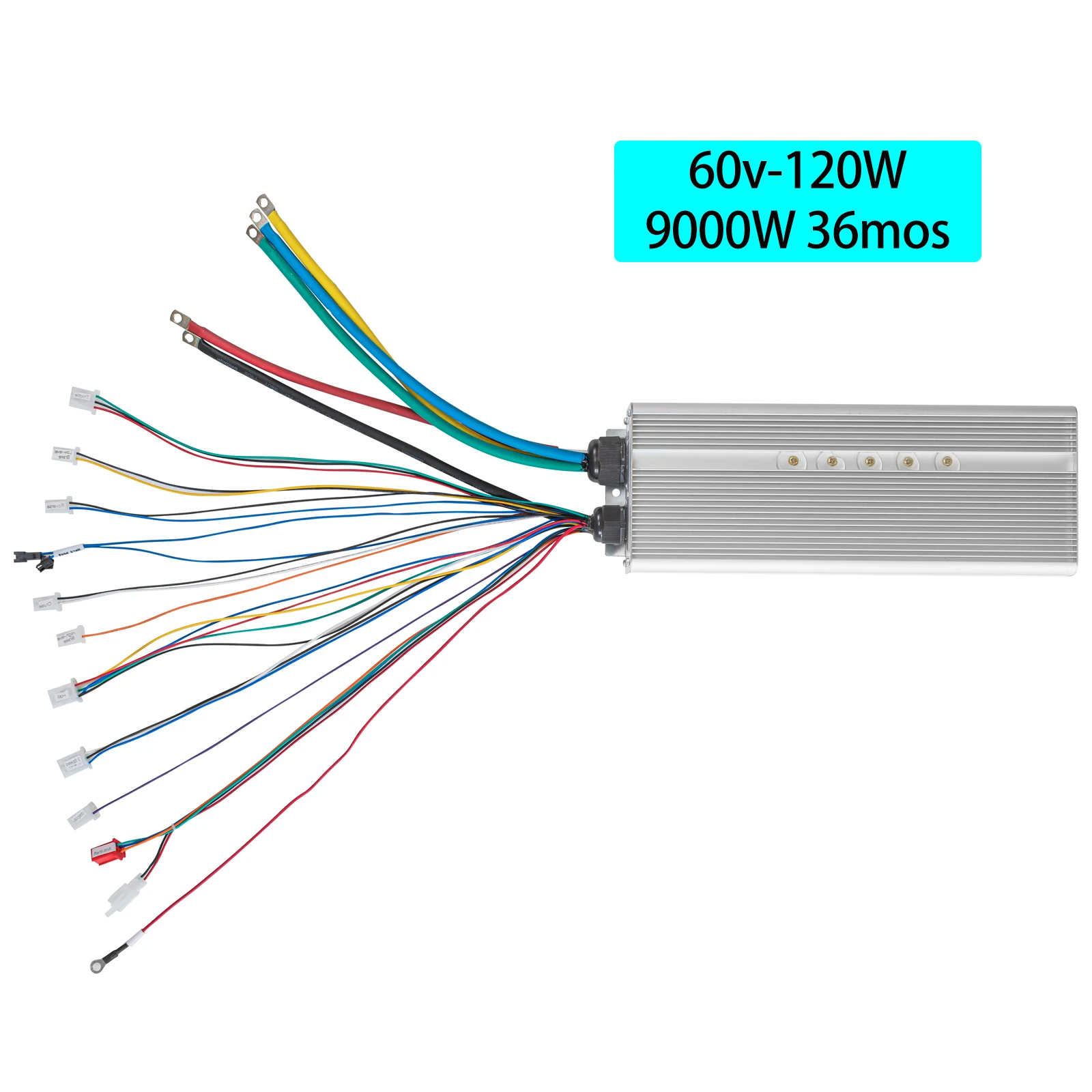 60-120V 9000W 150A 36mosfet motore risciò Controller Brushless per triciclo elettrico