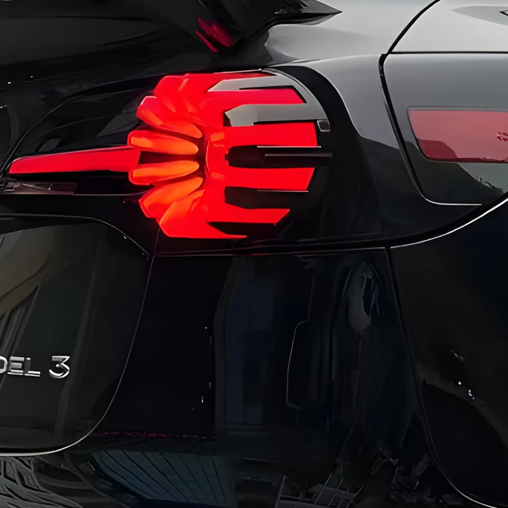 Car Taillights Assembly for Tesla Model 3 Model Y 2019-2023 Led Auto Lamps Upgrade Martin Style Brake Light Accessories