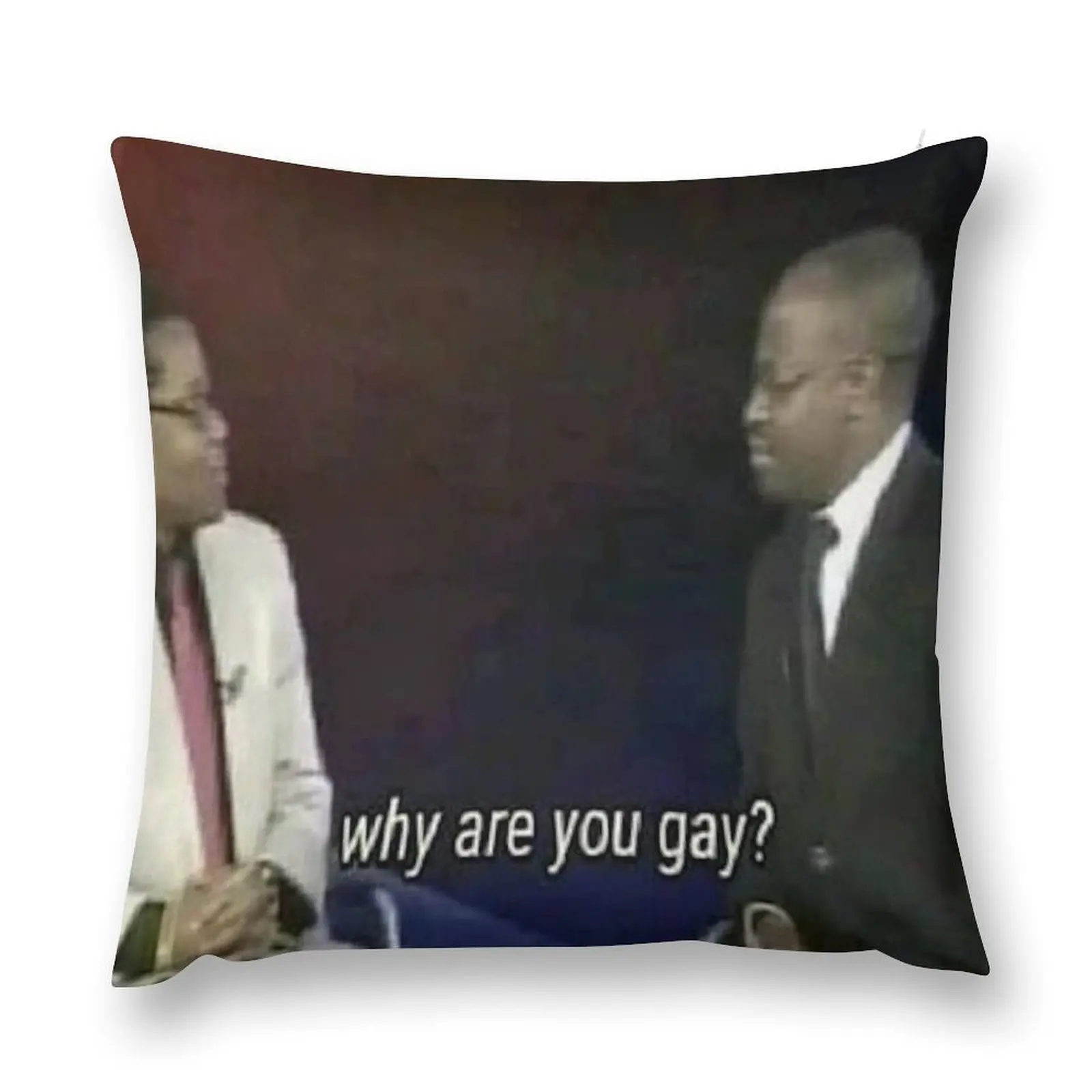 

why are you gay Throw Pillow Room decorating items Christmas Pillows Cushion Child Pillowcases Cushion Covers Sofa pillow