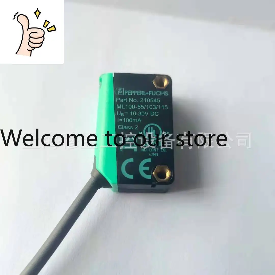 Germany Pepperl + Fuchs P + F Photoelectric Proximity Switch OBT350-R100-2EP-IO Photoelectric Sensor