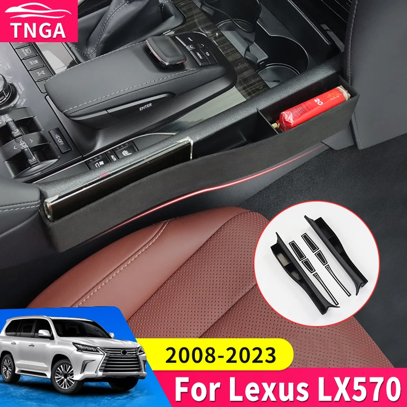 

Applicable to Lexus LX 570 Central Control Storage Box Modified Seat Gap Storage Box Multifunctional Car Decoration Accessories