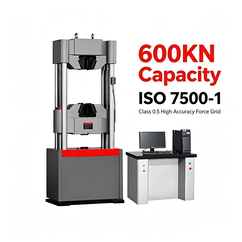 600KN Electronic Universal Tensile Testing Machine Compression Hydraulic Laboratory Wire Drawing Measurement Test Equipment