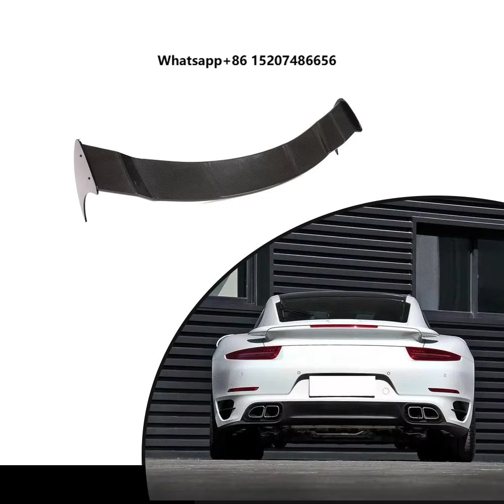 Dry Carbon Fiber Rear Trunk Wing Spoiler for