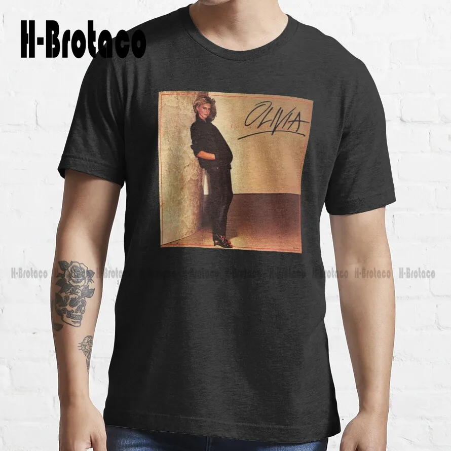 Olivia Newton John Rip T-Shirt Golf Shirts Women Custom Aldult Teen Unisex Digital Printing Tee Shirts Fashion Tshirt Summer New