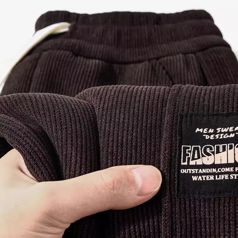 

Men's Loose Casual Sports Pants American Retro Baggy Sweatpants Autumn Winter plus Size 300 Pou Trendy Design Comfortable ...