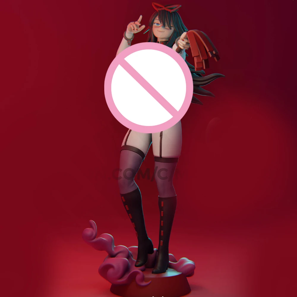 

1/24 Sexy Miss Midnight 3D Print Model Kit Resin Model Unassembled Figure Toy Miniature Reduction Statue Unpainted Effigy