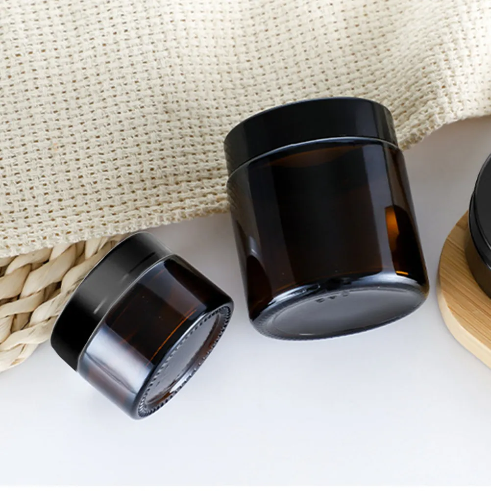 

15Pcs Empty Cream Bottles Portable Reusable Jars for Face Moisturizer Body Butter Sample Storage Travel-Friendly Sub