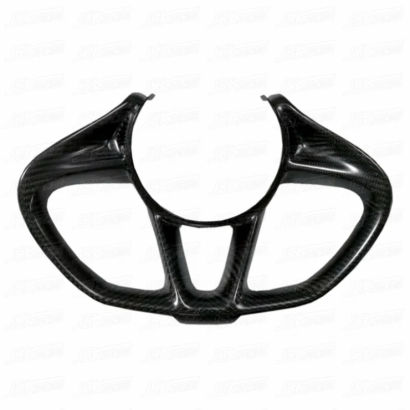

CARBON FIBER INTERIOR STEERING WHEEL COVER For 2017-2019 MCLAREN 720S