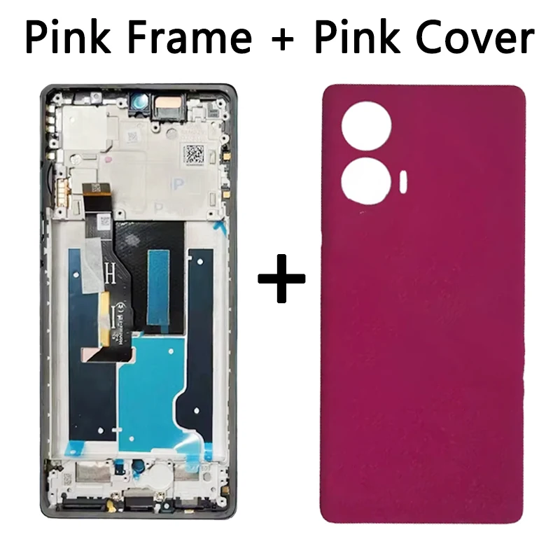 6.7"AMOLED LCD For Motorola Edge 50 Fusion LCD Display Touch Screen Digitizer For Moto Edge 50 Fusion Display