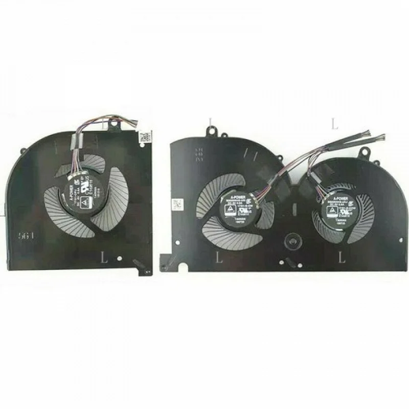 

L New CPU GPU Cooling Fan For MSI GS75 Stealth P75 creator MS-17G1 MS-17G2*
