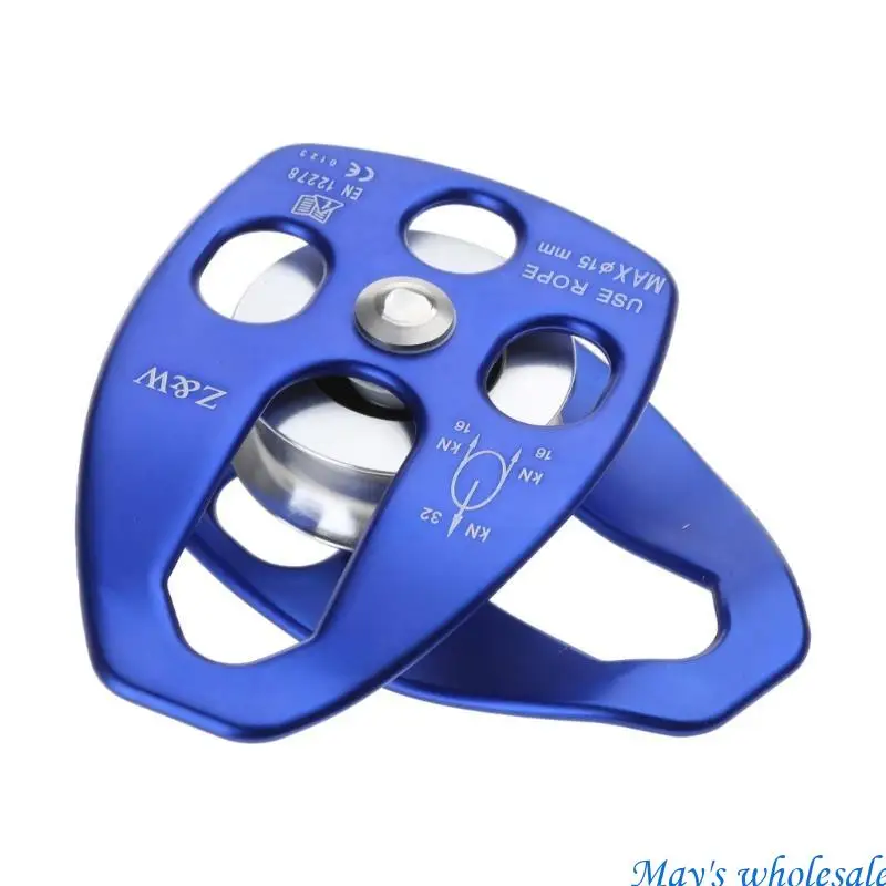 Professional- Fixed Pulley Gear Mountaineering Rock Climbing Traverse-solving 448A