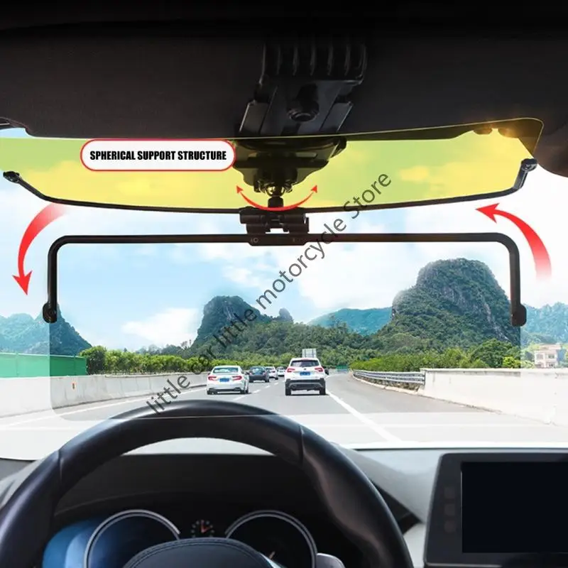 R9CC Strengthened Driving Clearness Split Against Frown Glasses With Slide Adjustment Auto Dimming Lens Providing UV Protect