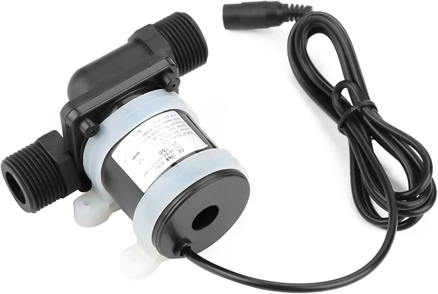 12V 24V DC Multifunctional Brushless Water Pump DC Pump Booster Pump Warm Air Water Cooled Circulation Pump 1/2" DN15 image 3