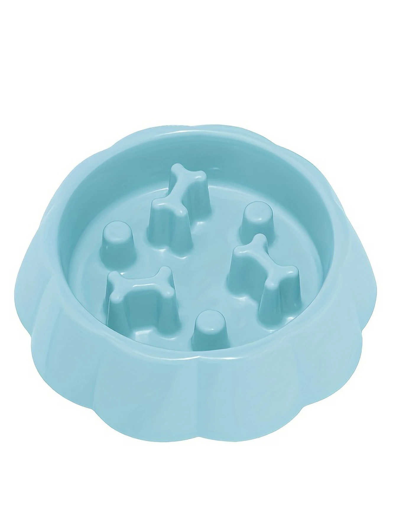 Slow Feeder Dog Bowls Anti-Choking Puzzle Dog Food Bowls for Slower Eating Personalized Dog Bowls for Medium Dogs and Cats, P