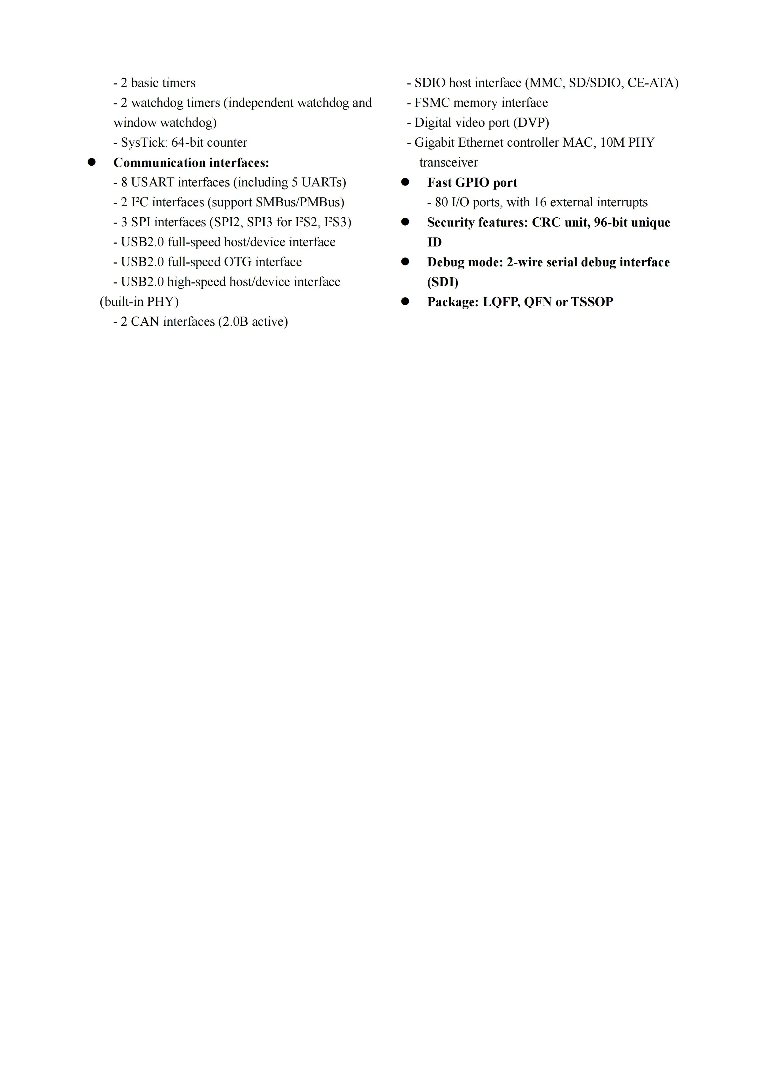 5 Teile/los CH32V305 Verbindung RISC-V MCU CH32V305FBP6/32V305RBT6 WCH Mikrocontroller – Detail 2