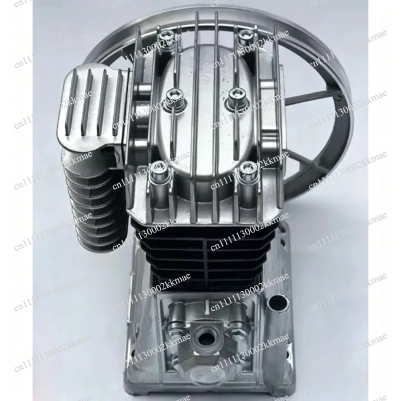 Single Head Double Cylinder Aluminum Pump Head Assembly Air Compressor Head Piston Cast Aluminum Piston Compressor
