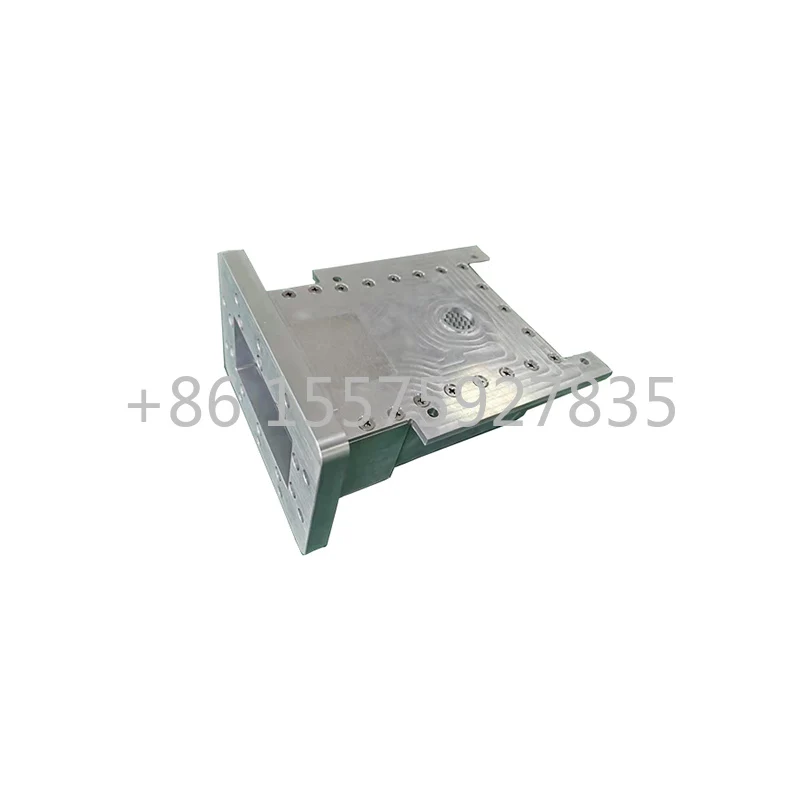 Industrial microwave magnetron rectangular waveguide or launcher