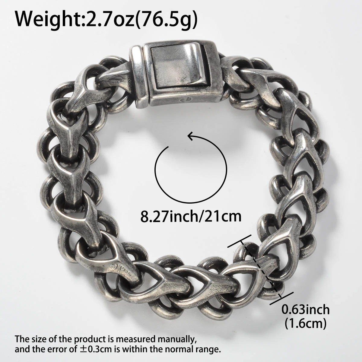 Vintage Punk Hip Hop Rider Skeleton Bracelet Cool Charm Skull Bracelet Men Women Jewelry Souvenir For Friends Gifts