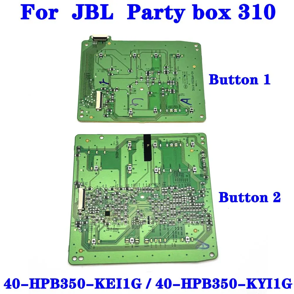 1pcs New Original Key Switch Button Board Connector For JBL Partybox310 Party Box 310 40-HPB350-KEI1G 40-HPB350-KYI1G Button 1/2
