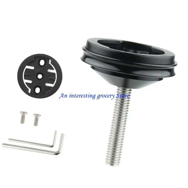 652D Bicycles Speedometer Mount Stem Top Cap Enduring Stopwatch Bracket Fixing Base