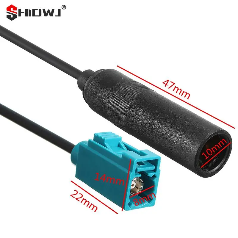 Car Audio FM Radio Antenna Adapter Cable Fakra Female To Din Female Aerial Adapter image 6
