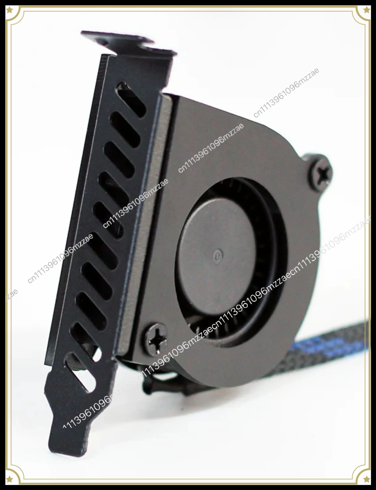 Chassis Exhaust Fan PCI Half Height Small Chassis Turbine Exhaust Cooling Fan Graphics Card Cooling Exhaust Fan