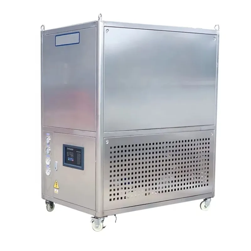 5 tons of refrigeration capacity Baking equipment Air-cooled chiller with 400L storage tank