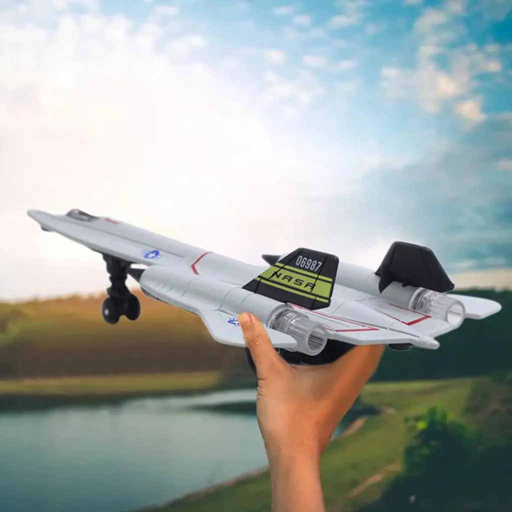 

Simulation 1:64 Aircraft Model Aircraft Sound Light Collectables