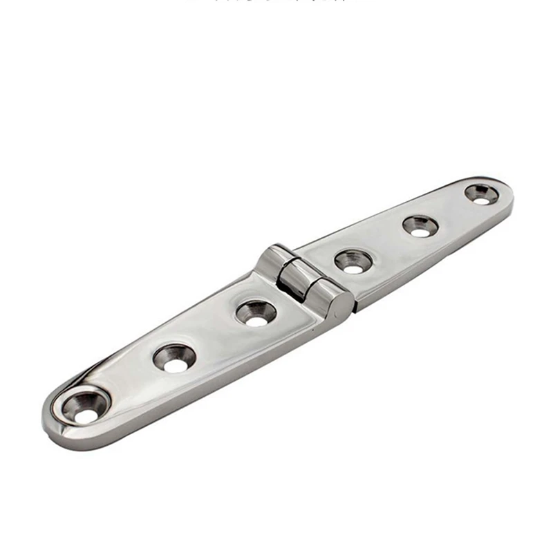 

1 Piece Stainless Steel 316 Heavy-Duty Hinge Folding Thickened Flat Hinge Hardware Silver