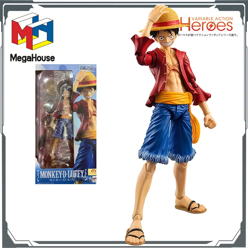 MegaHouse Originele Variabele Action Heroes Portgas·D·Ace&Monkey D. Luffy&Sabo Anime Actiefiguren Speelgoed voor Jongens Kerstcadeau