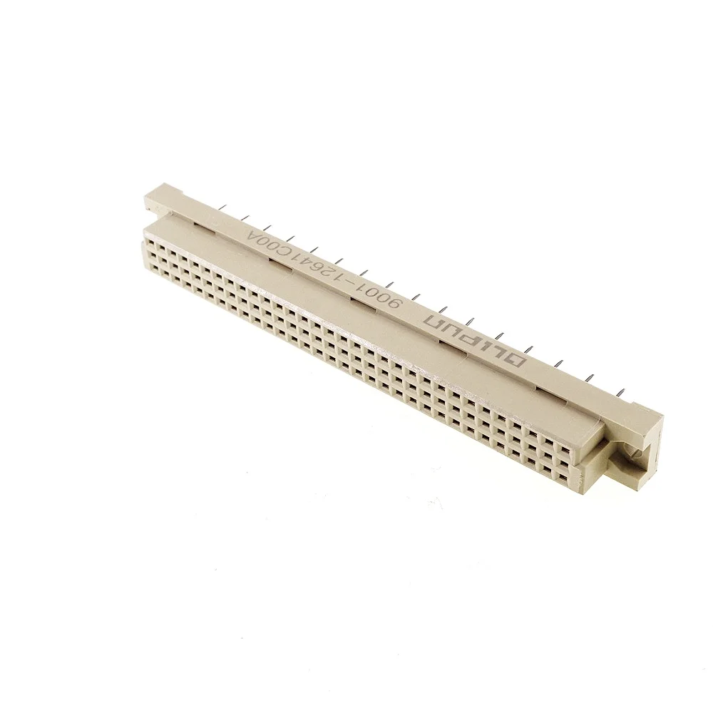 5 stücke din 5,08 din Stecker 32 Positionen männlicher Stift mm Abstand rechtwinklig weiblich gerade durch Loch platine zweireihig – Detail 5