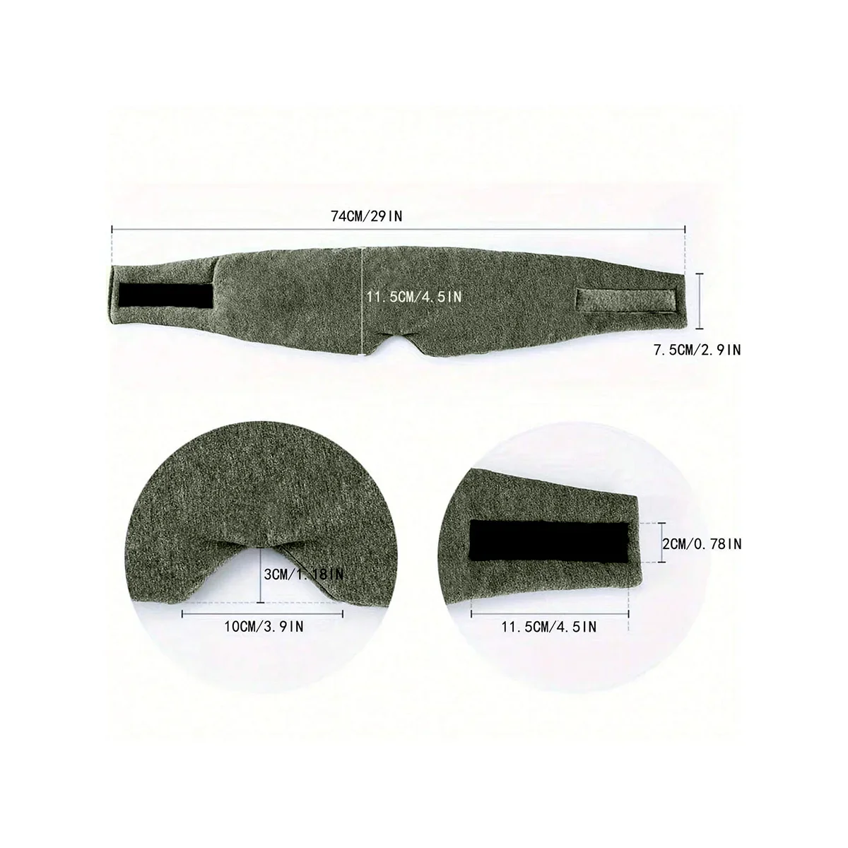 1 maschera per dormire, traspirante e che riduce la pressione, morbida maschera da viaggio portatile, pausa pranzo, copertura per gli occhi
