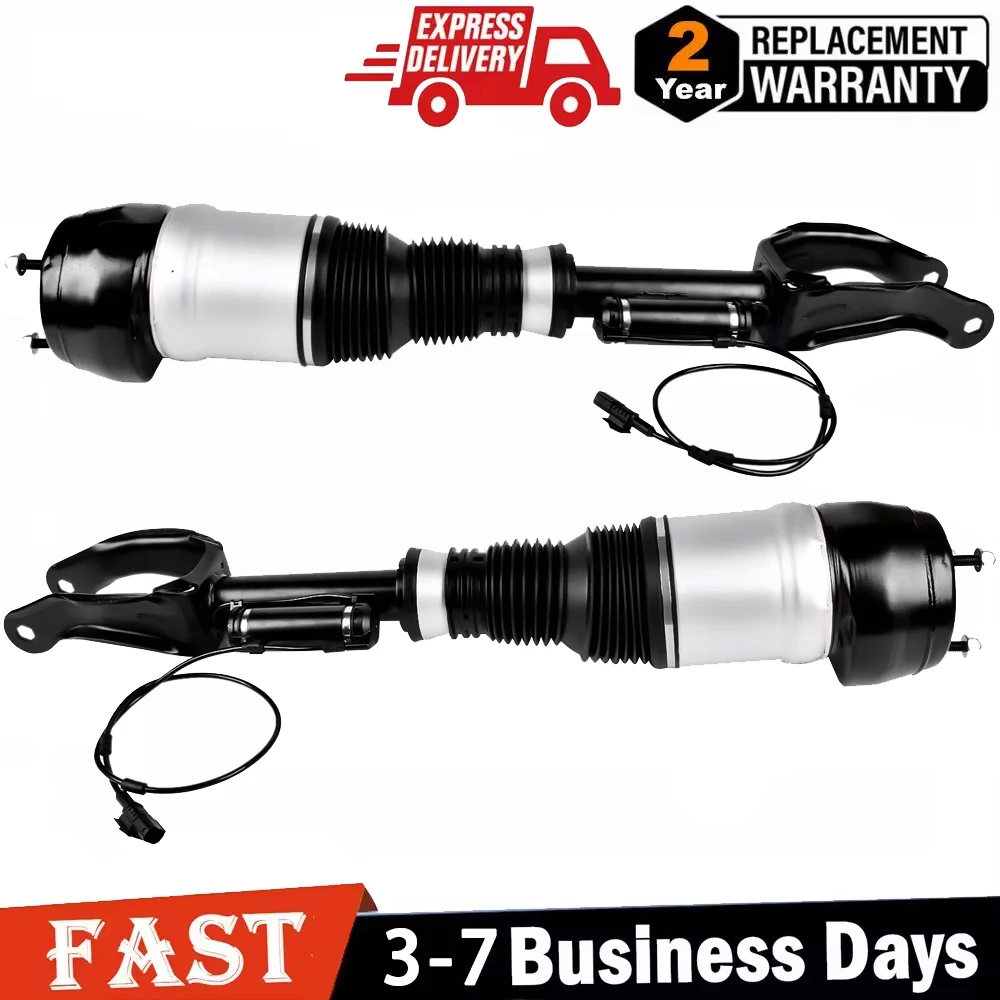 Pair Front Air Suspension Shock Struts for Mercedes W166 X166 ML350 ML550 GL450