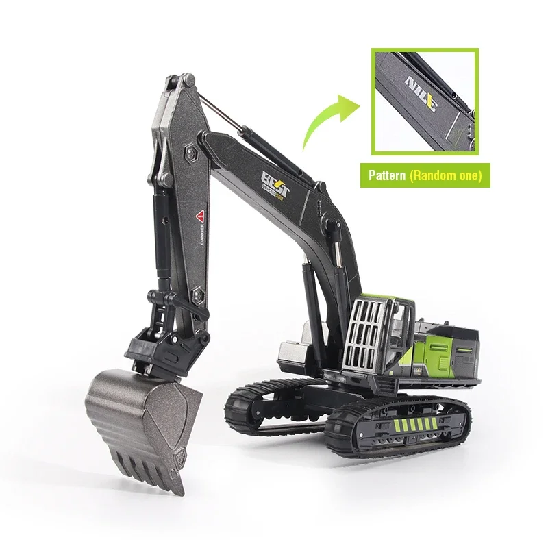 1/50 Model Car Bulldozer Truck Excavator Crane Forklift Construction Engineering Vehicle Toys for Boys Children Educational Toys