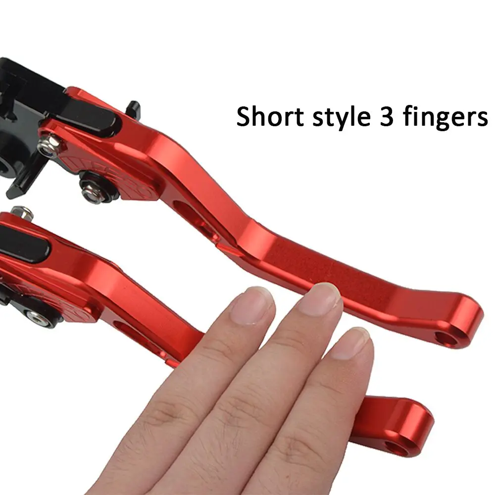 لهوندا CB190R CB 190R CB190 R 2015-2018 2017 دراجة نارية الملحقات قصيرة دواسة فرامل العتلات المقود اليد القبضات مع الشعار #6