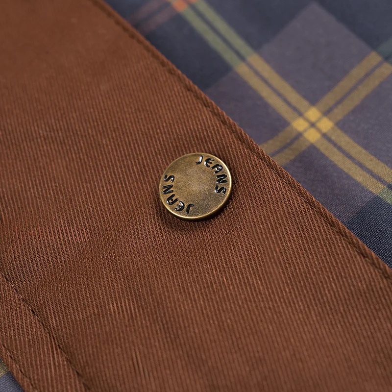 JNLEAOG Autunno delle nuove donne Faion Design Cheered Capispalla Versatile Sli Fibra di poliestere Lungo Sve Chiusura con bottoni Cappotto