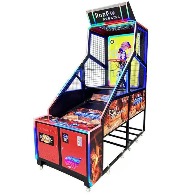 

Basketball Arcade Game Machine Coin Operated Basketball Game Machine Crazy Hoop Basketball Game Machine